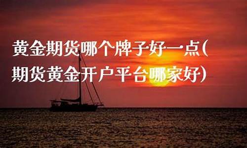 期货黄金平台哪家好(黄金期货哪个交易所好)_https://www.shkeyin.com_国际期货直播_第2张