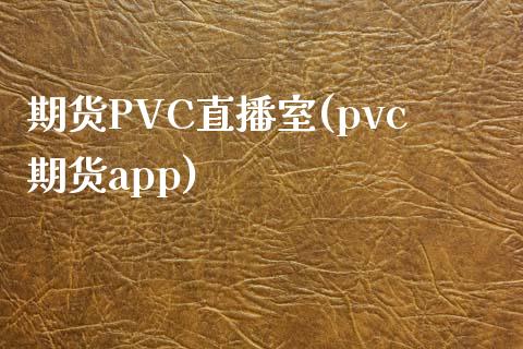 期货PVC直播室(pvc期货app)_https://www.shkeyin.com_德指直播间_第1张