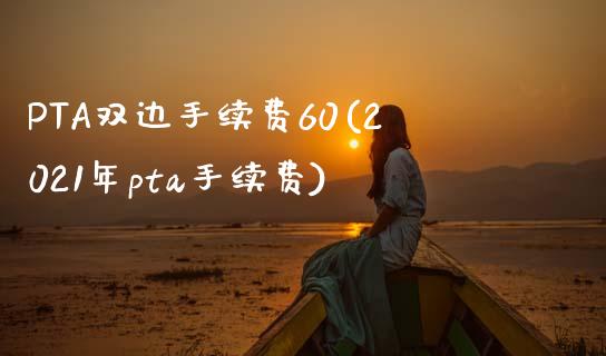 PTA双边手续费60(2021年pta手续费)_https://www.shkeyin.com_德指直播间_第1张