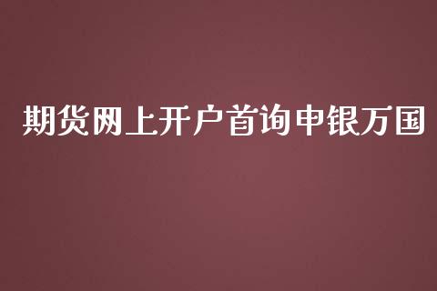 期货网上开户首询申银万国_https://www.shkeyin.com_恒生指数直播_第1张