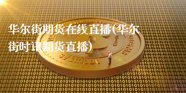 华尔街期货在线直播(华尔街时讯期货直播)_https://www.shkeyin.com_期货直播_第1张