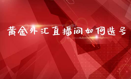 黄金外汇直播间如何选号_https://www.shkeyin.com_纳指直播间_第1张