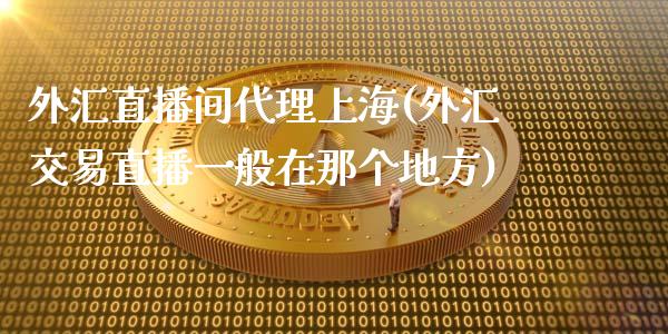 外汇直播间代理上海(外汇交易直播一般在那个地方)_https://www.shkeyin.com_国际期货直播_第1张