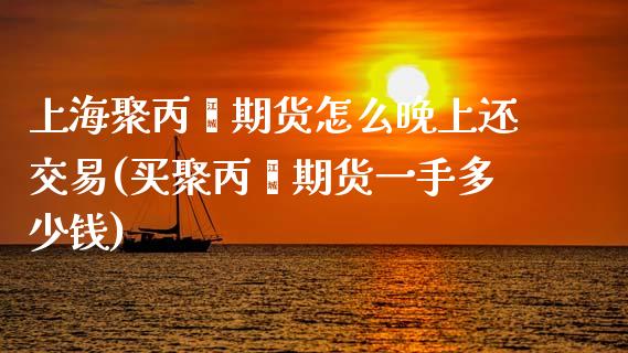 上海聚丙烯期货怎么晚上还交易(买聚丙烯期货一手多少钱)_https://www.shkeyin.com_原油直播_第1张